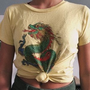 Urban Outfitters Dragon Graphic Tee
NEVER WORN